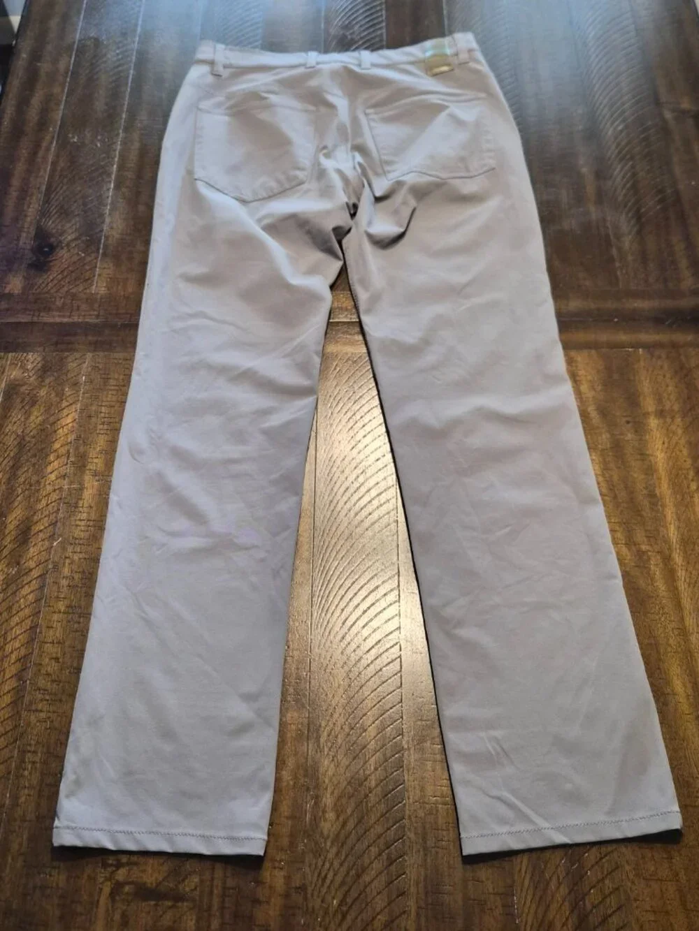 Alberto Modern Fit Mens Size 46 32X33 Chino Grey Stretch Golf Pants 3XDRY G607